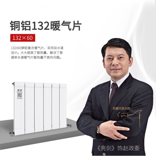 銅鋁復合132×30B散熱器